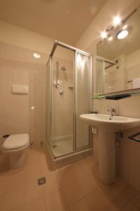 Koupelna v ubytování Hotel Residence Ducale