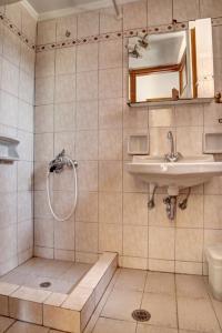 Koupelna v ubytování Guesthouse Palataki