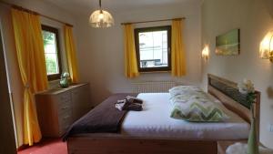 Cama o camas de una habitación en Haus Bergfreund