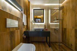 Koupelna v ubytování RUSH HOTEL İSTANBUL