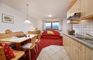 Istumisnurk majutusasutuses Perlhof