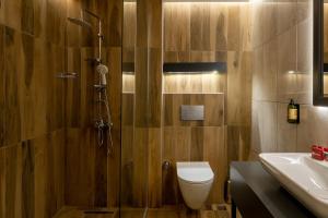 Koupelna v ubytování RUSH HOTEL İSTANBUL