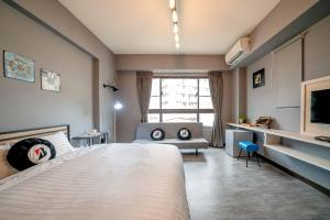 Postel nebo postele na pokoji v ubytování PiR2 House