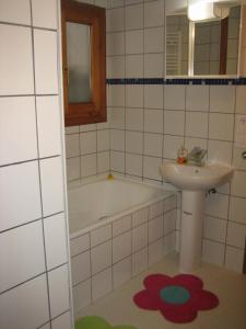 Ένα μπάνιο στο Apartamento Pichells