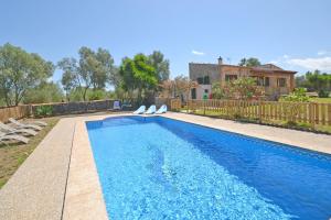 The swimming pool at or close to Villa Calderitx