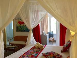 Hotel Djerba Orient客房内的一张或多张床位