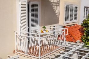 Balkón nebo terasa v ubytování Apartments Vito