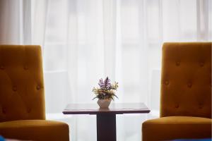 Posezení v ubytování Stavros Hotel