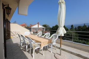 Balkon lub taras w obiekcie Apartment Drpic I