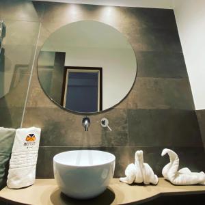 Koupelna v ubytování B&B Moresco