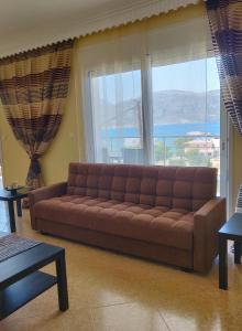 Posezení v ubytování Atrium Luxurious Sea View Apartment