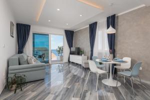 Posezení v ubytování Apartments Cosmopolit