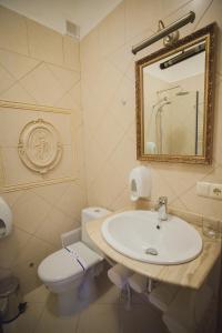 Koupelna v ubytování Boutique Hotel Villa P