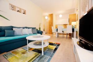 Część wypoczynkowa w obiekcie Apartamenty Bałtycka6