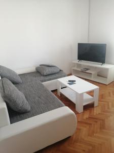 TV a/nebo společenská místnost v ubytování Apartment