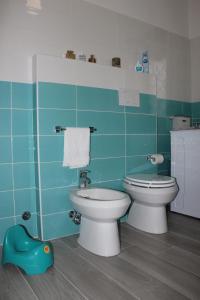 Kúpeľňa v ubytovaní Appartamento Via dei Fabbri Navali