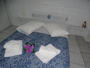 Postel nebo postele na pokoji v ubytování Blue Dreams