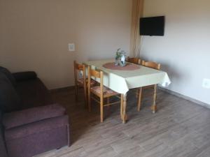 TV a/nebo společenská místnost v ubytování Apartments Jasna