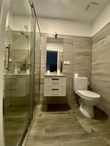 Kúpeľňa v ubytovaní Ametyst Apartments