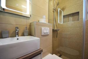 Koupelna v ubytování VILLA APARTMENTS FILIP