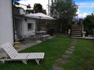 Vonkajšia záhrada v ubytovaní Relax
