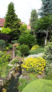 Jardín al aire libre en Apartmán KOI