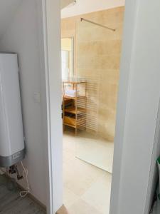 A bathroom at Apartmán Paseky Még 25 kép