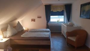 Katil atau katil-katil dalam bilik di Ferienwohnung in der Nordheide