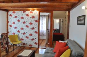 Predel za sedenje v nastanitvi Sweet Apartment