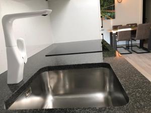 Kuchyňa alebo kuchynka v ubytovaní Apartments Villa Učka