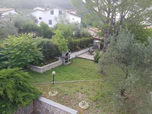 an aerial view of a garden in a house at San Casciano, tra Stifone,le mole e le goledelNera in Narni