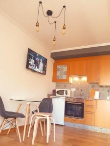 Η κουζίνα ή μικρή κουζίνα στο Estudio Vigo Centro Lux