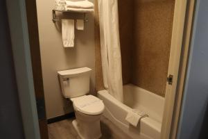 Koupelna v ubytování Express Inn & Suites Eugene