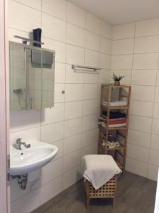 ห้องน้ำของ Ferienwohnung Sültemeier 1