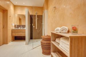 Koupelna v ubytování Komforthotel Kaiserhof