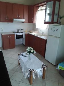 Kuchyňa alebo kuchynka v ubytovaní Eudoxia House2