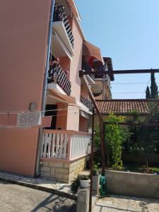 Balkón nebo terasa v ubytování Apartment Dragica