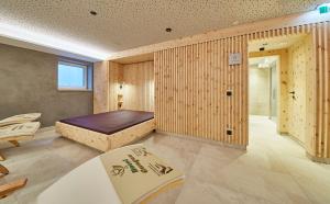 Postel nebo postele na pokoji v ubytování Hotel Gungau