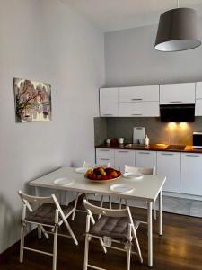 Kuchyňa alebo kuchynka v ubytovaní Ametyst Apartments