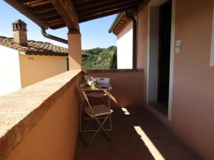Balkón nebo terasa v ubytování Antonella House -Podere della Collina
