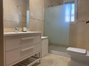Koupelna v ubytování CASA CARLOS