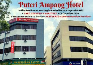 Certifikát, hodnocení, plakát nebo jiný dokument vystavený v ubytování Puteri Ampang Hotel