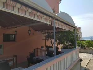 Balkón nebo terasa v ubytování Apartment Dragica