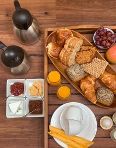 Možnosti raňajok pre hostí v ubytovaní Pastorie Tijdverblijf