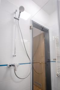 Kúpeľňa v ubytovaní Szent Bernadett Családi Apartmanház