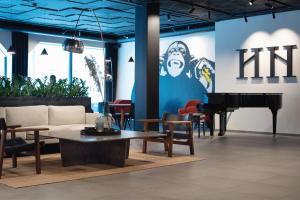Posezení v ubytování Thon Partner Hotel Norge