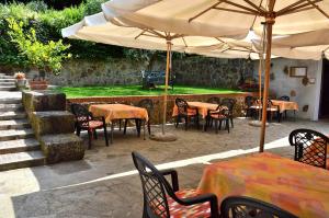 A garden outside Colle Del Barbarossa