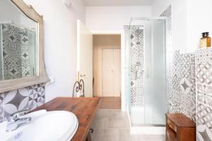 Kúpeľňa v ubytovaní Attico Luce B&B