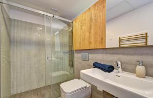 Kúpeľňa v ubytovaní Apartmány Tadeáš
