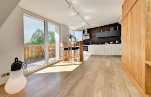 Kuchyňa alebo kuchynka v ubytovaní Apartmány Tadeáš